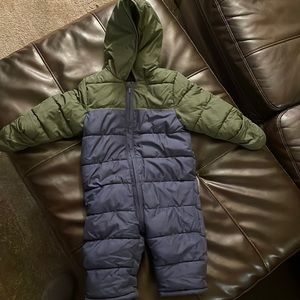 Baby boy snowsuit